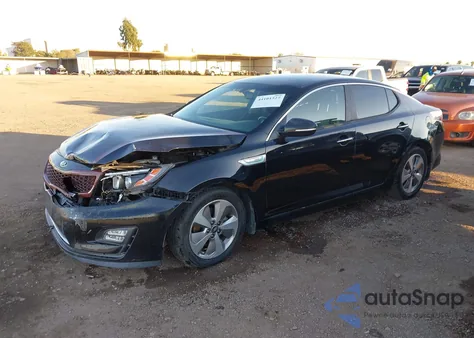 2015 Kia Optima Hybrid Ex from USA, damaged, VIN KNAGN4AD6F5080101